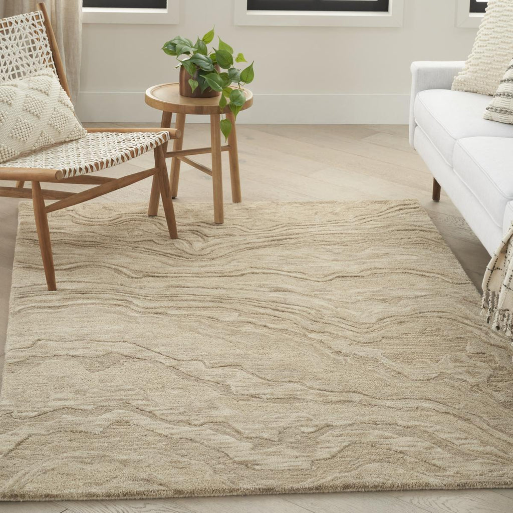 Graceful Taupe Rug