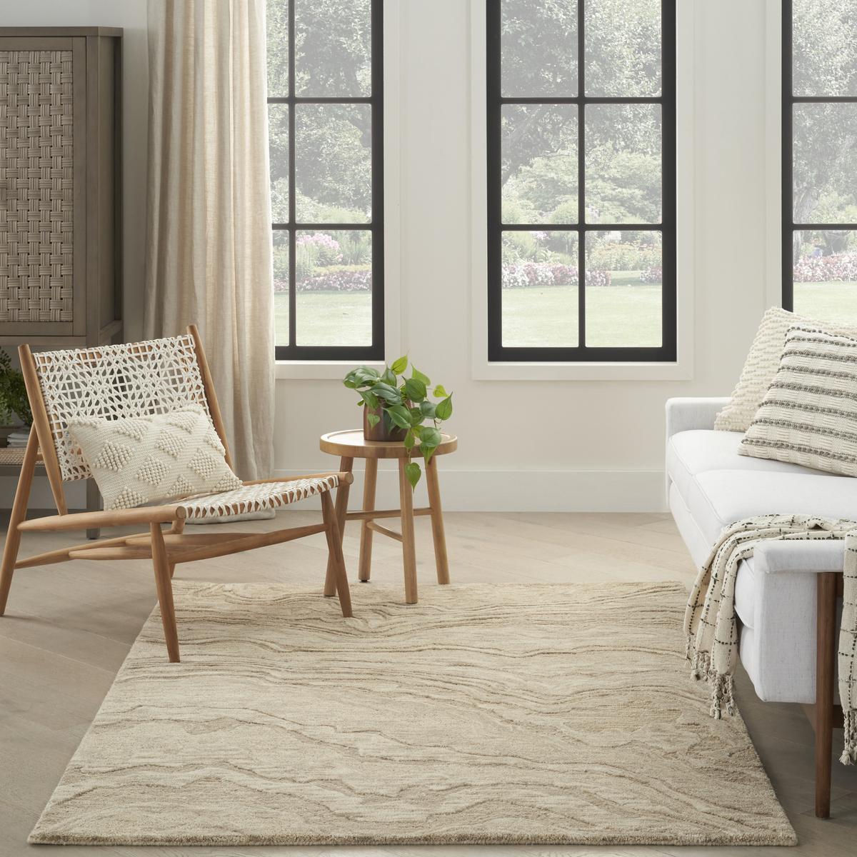 Graceful Taupe Rug