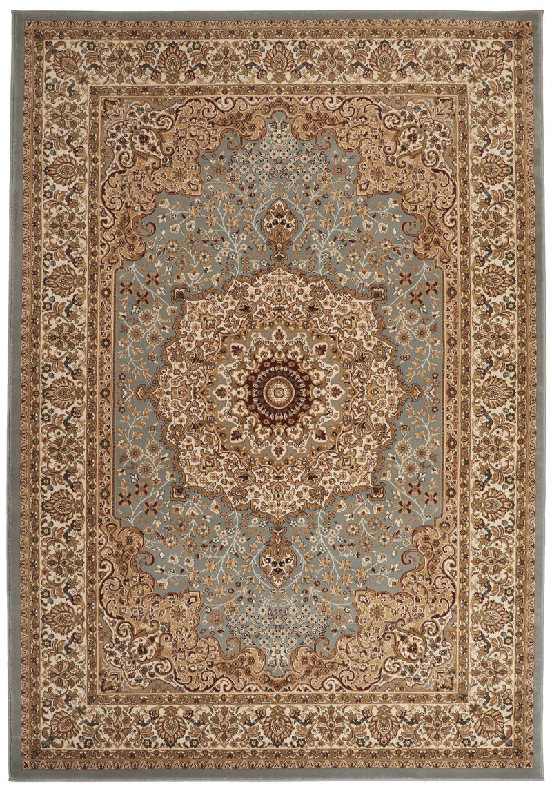 Grand Heritage Medallion Blue Rug