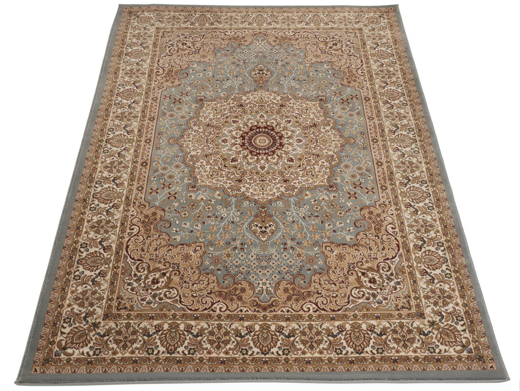 Grand Heritage Medallion Blue Rug