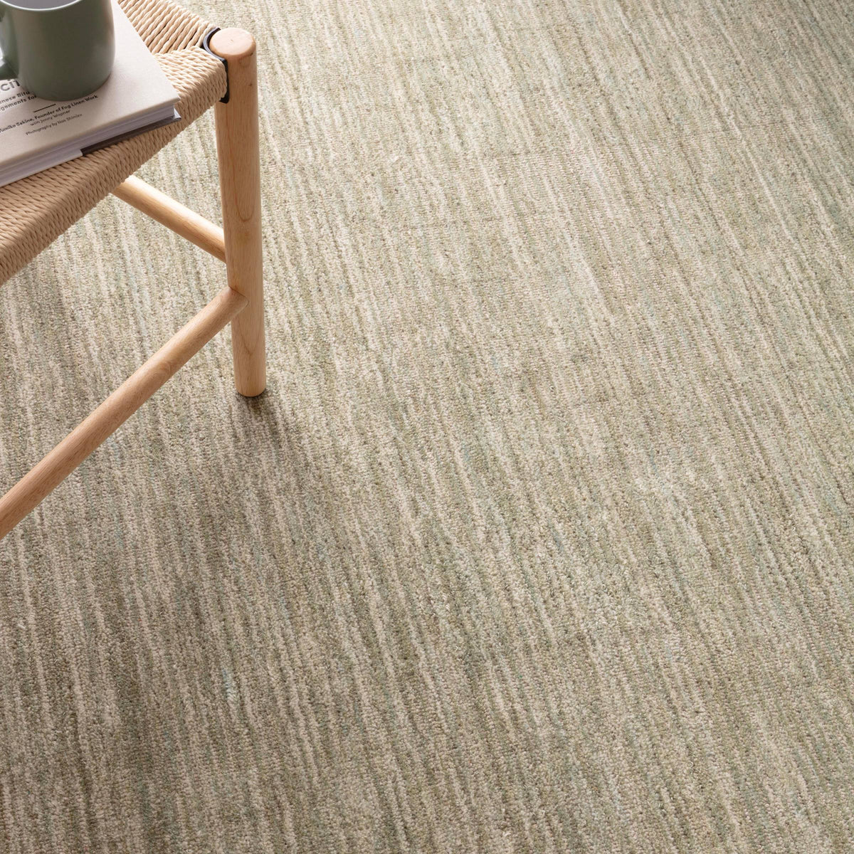 Hazy Pistachio Green Rug