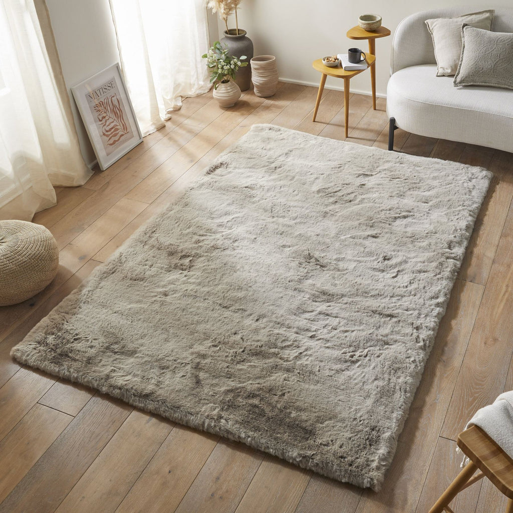 Heavenly Mink Faux Fur Rug