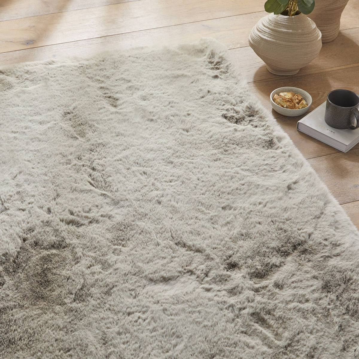 Heavenly Mink Faux Fur Rug
