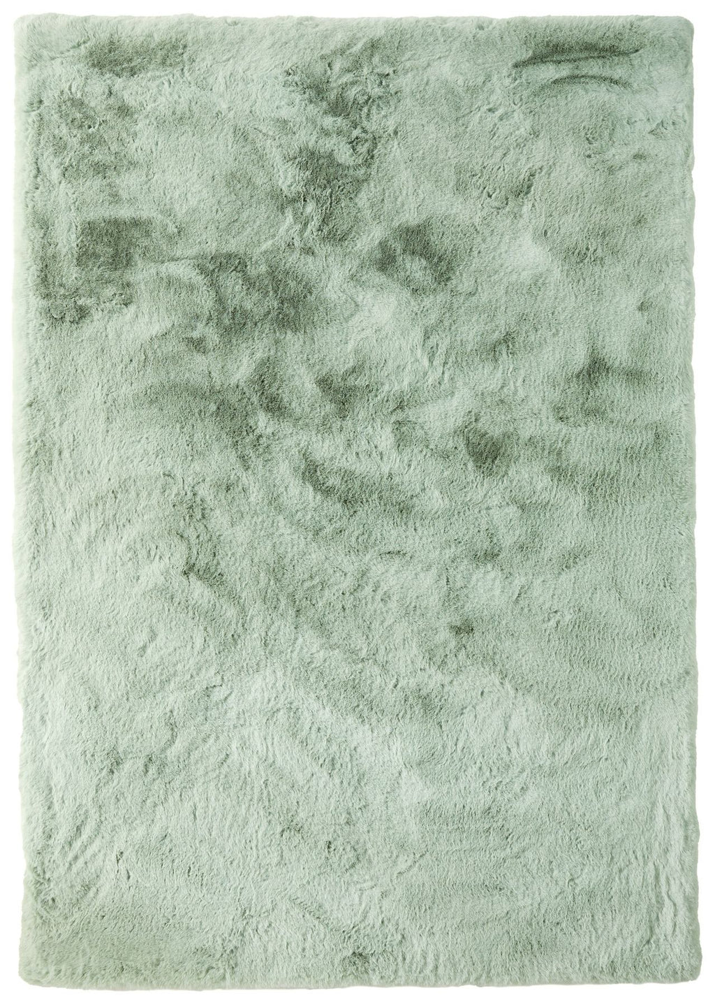 Heavenly Sage Faux Fur Rug