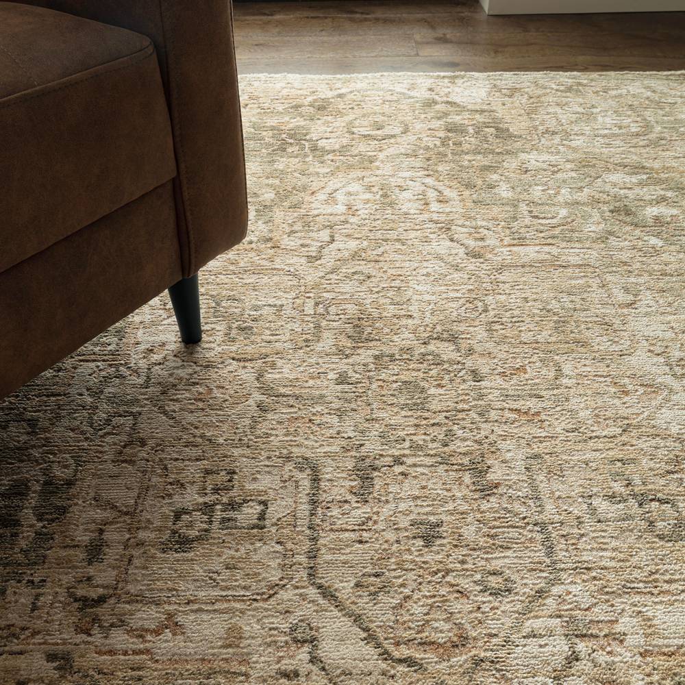 Heriz Serapi Green Rug