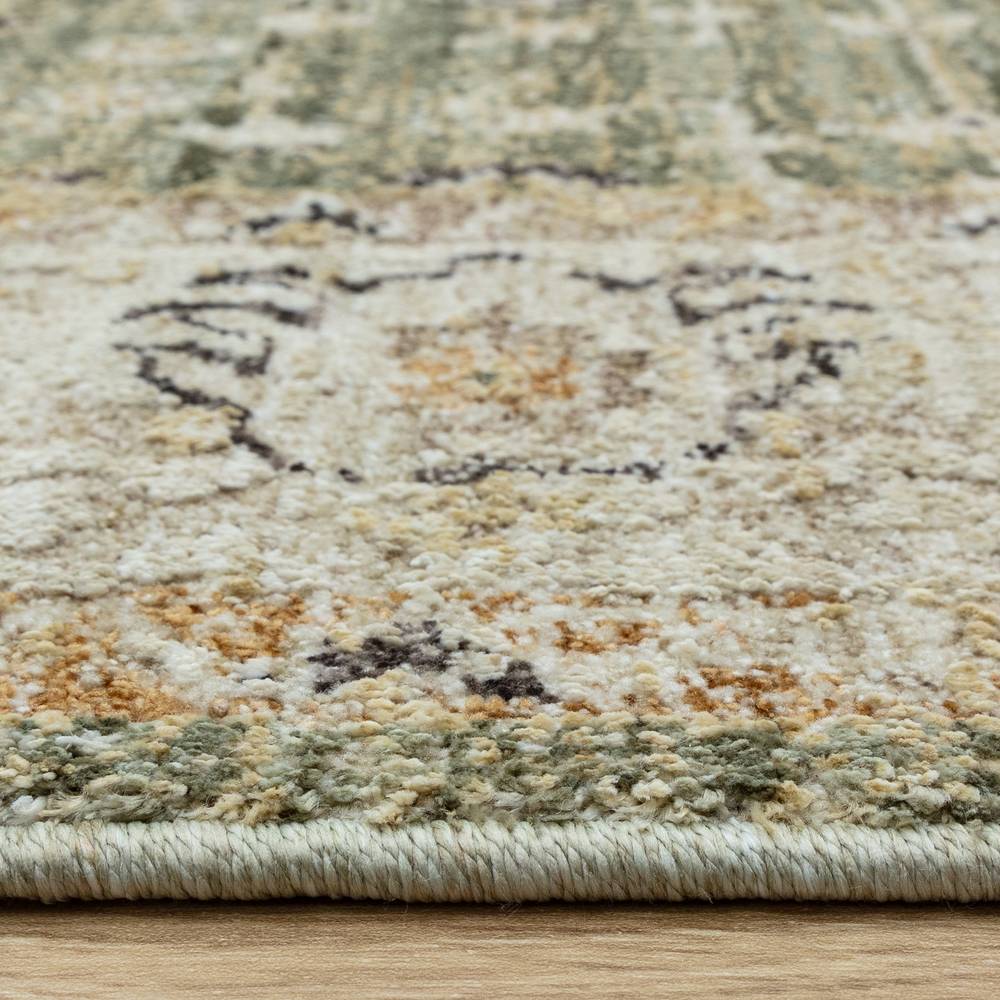 Heriz Ornate Green Rug