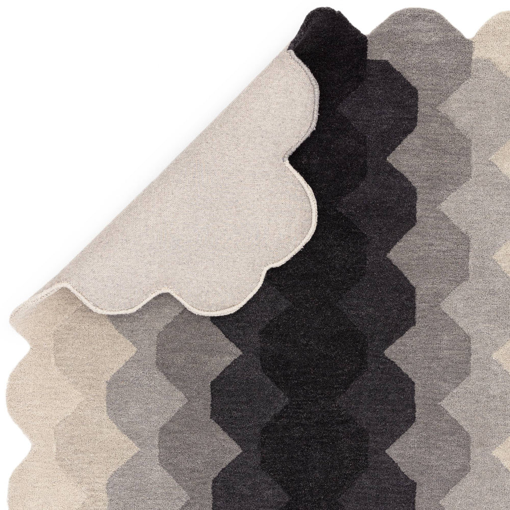 Hive Charcoal Rug