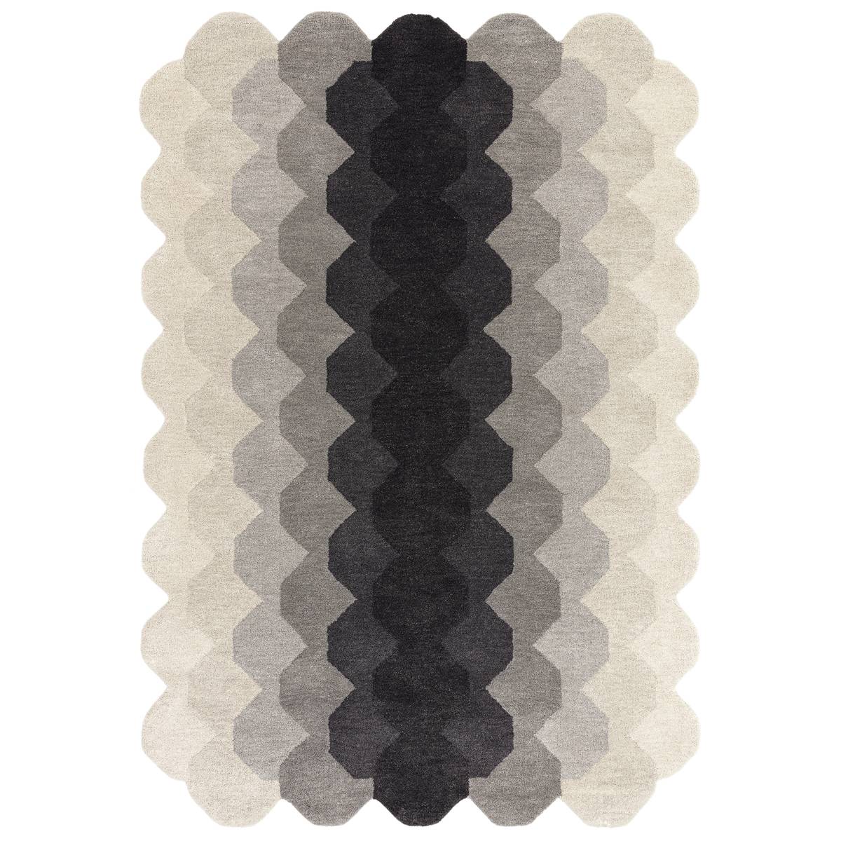 Hive Charcoal Rug