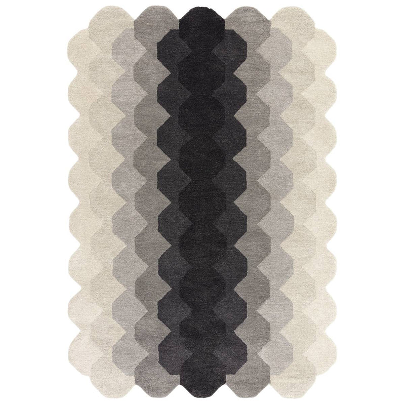 Hive Charcoal Rug