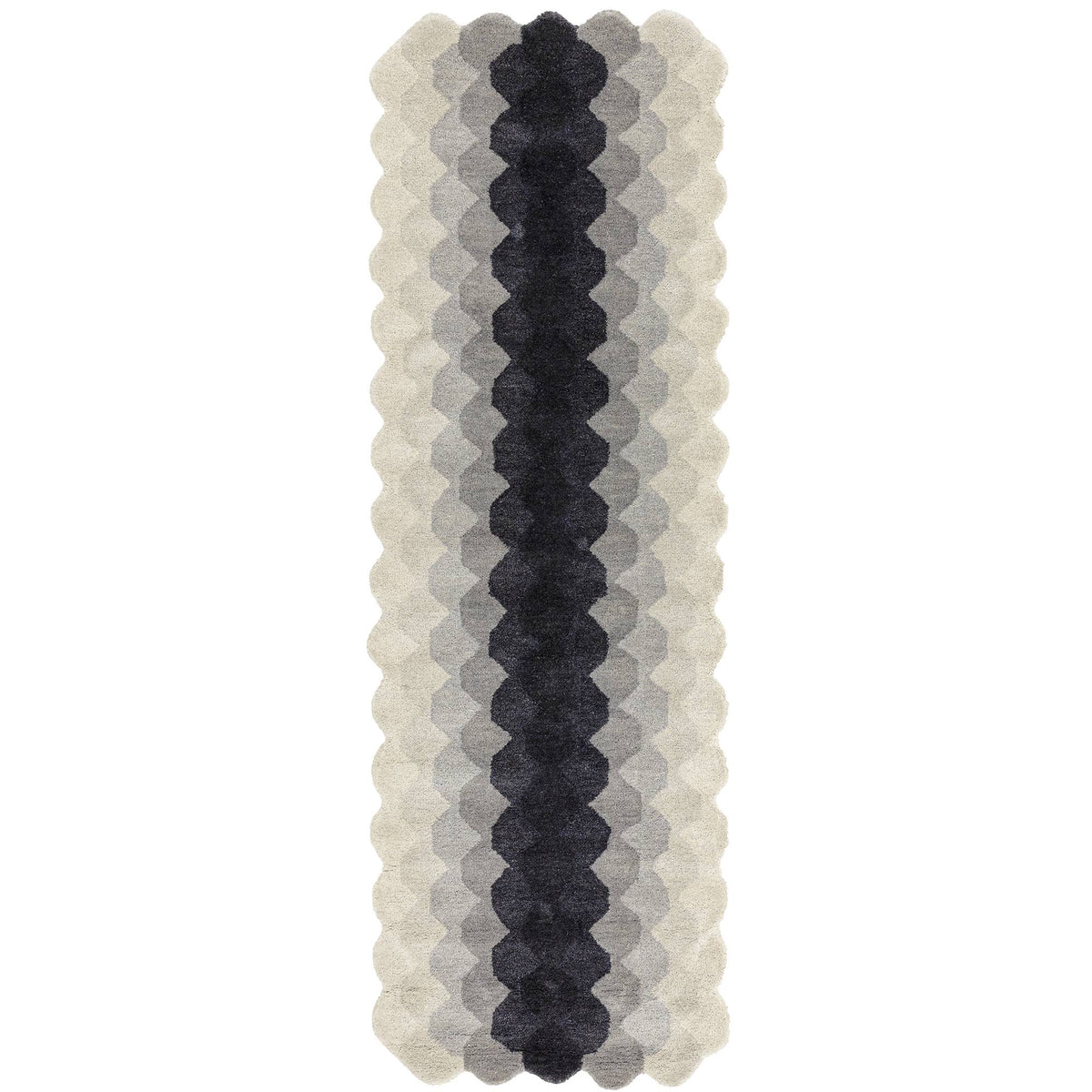 Hive Charcoal Rug