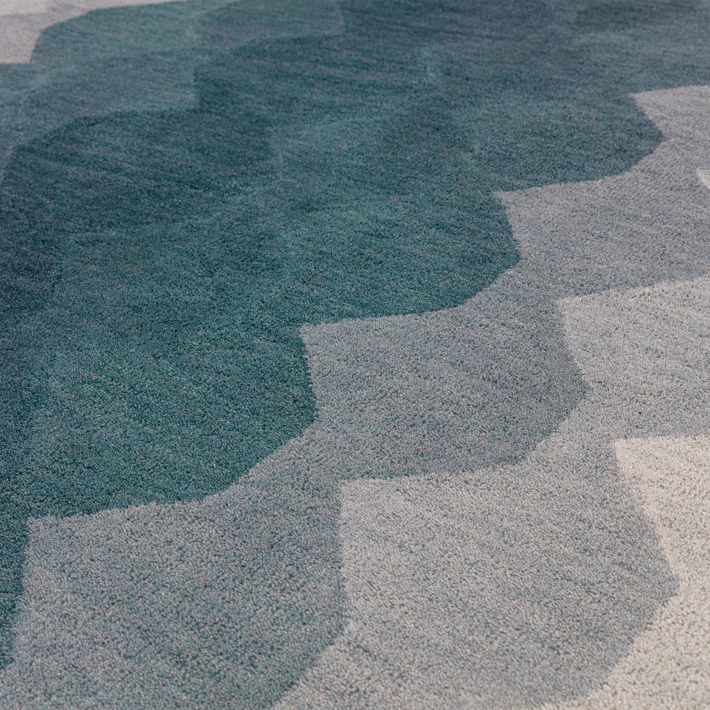 Hive Teal Rug