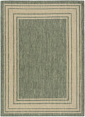 Horizon Border Green Rug