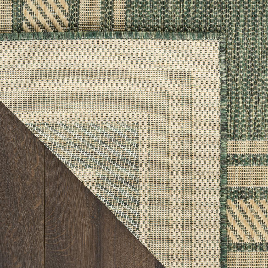Horizon Border Green Rug