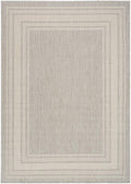 Horizon Border Grey Rug
