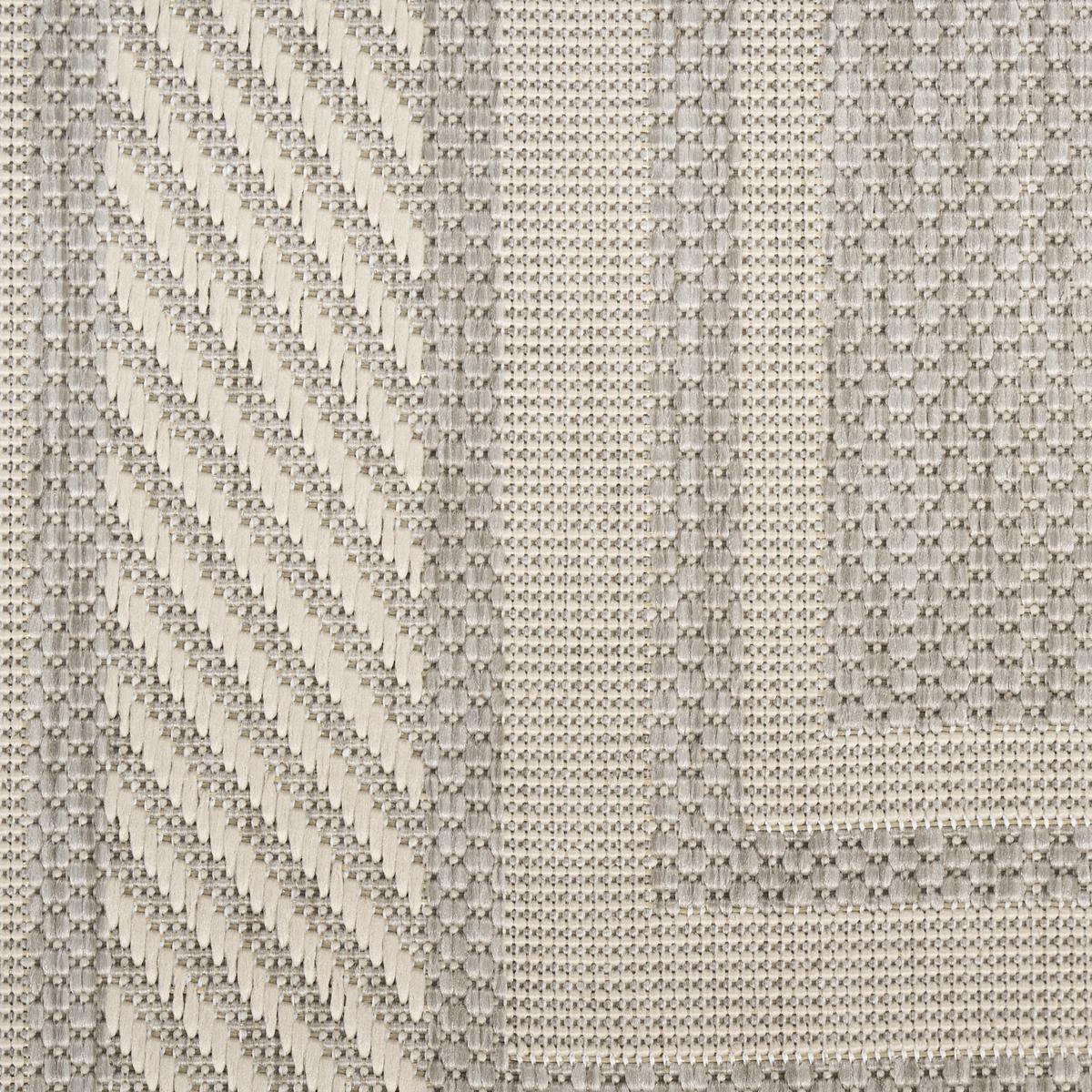 Horizon Border Grey Rug