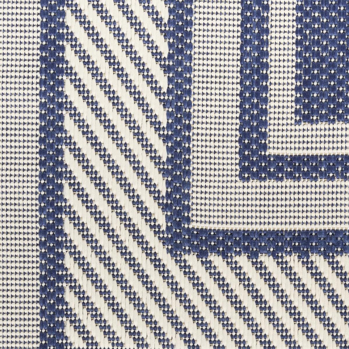 Horizon Border Navy Rug