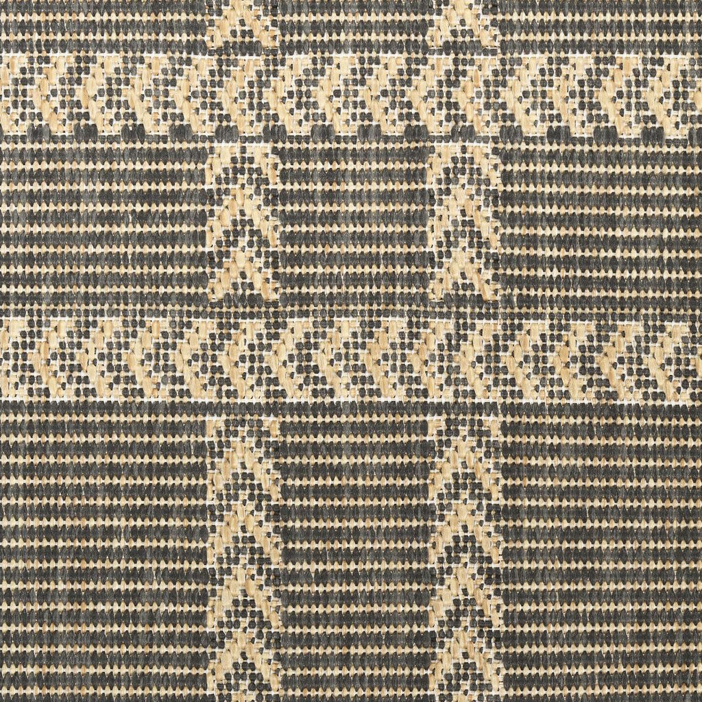 Horizon Check Charcoal Rug