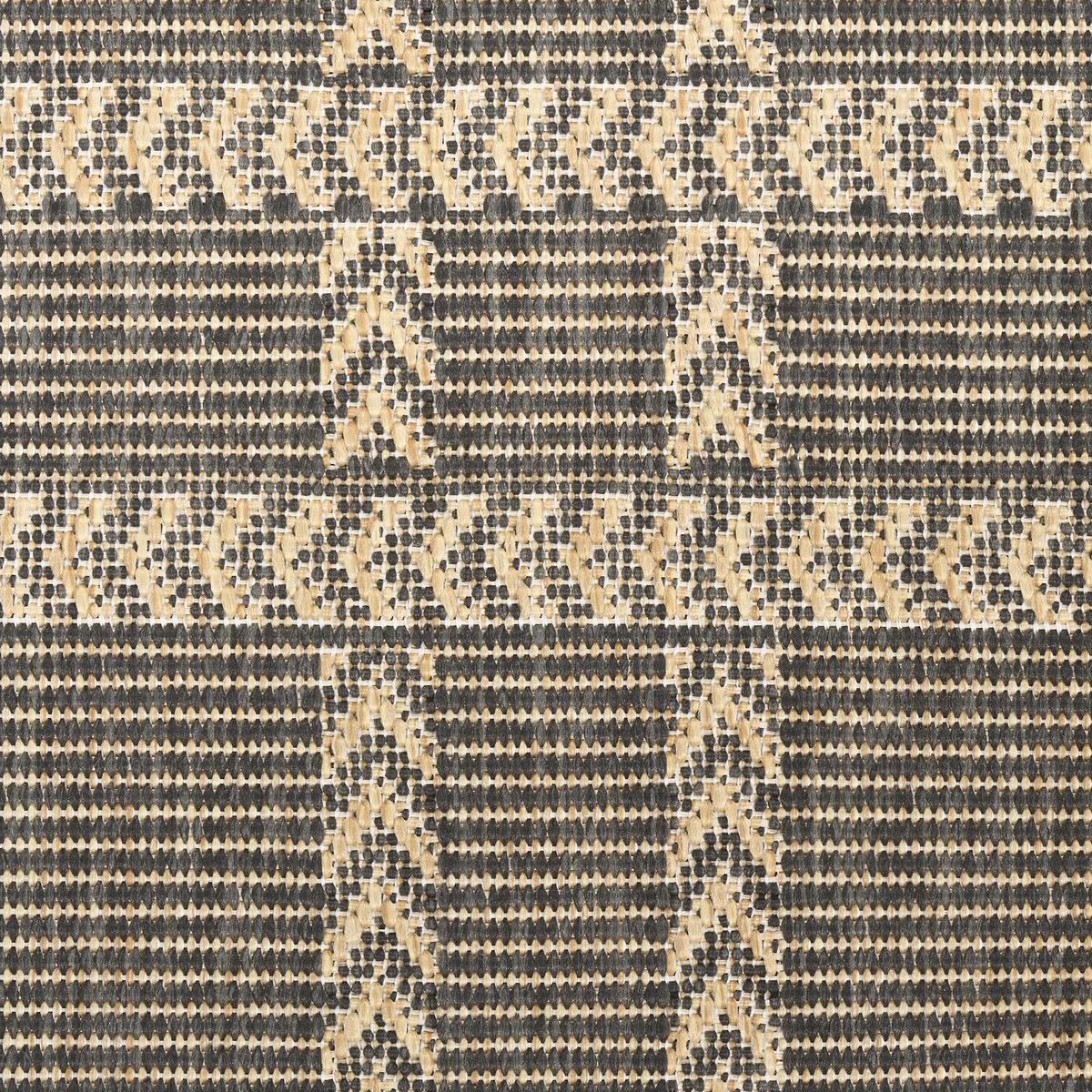 Horizon Check Charcoal Rug