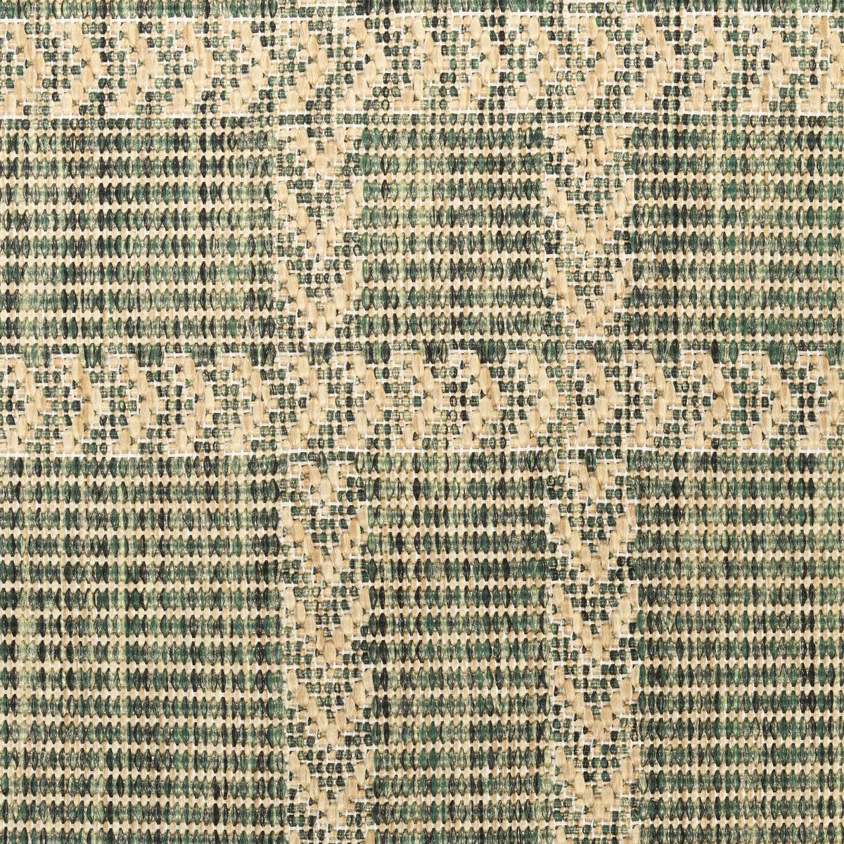 Horizon Check Green Rug