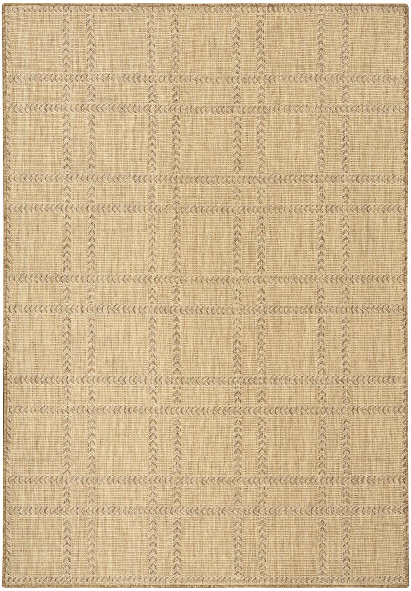 Horizon Check Natural Rug