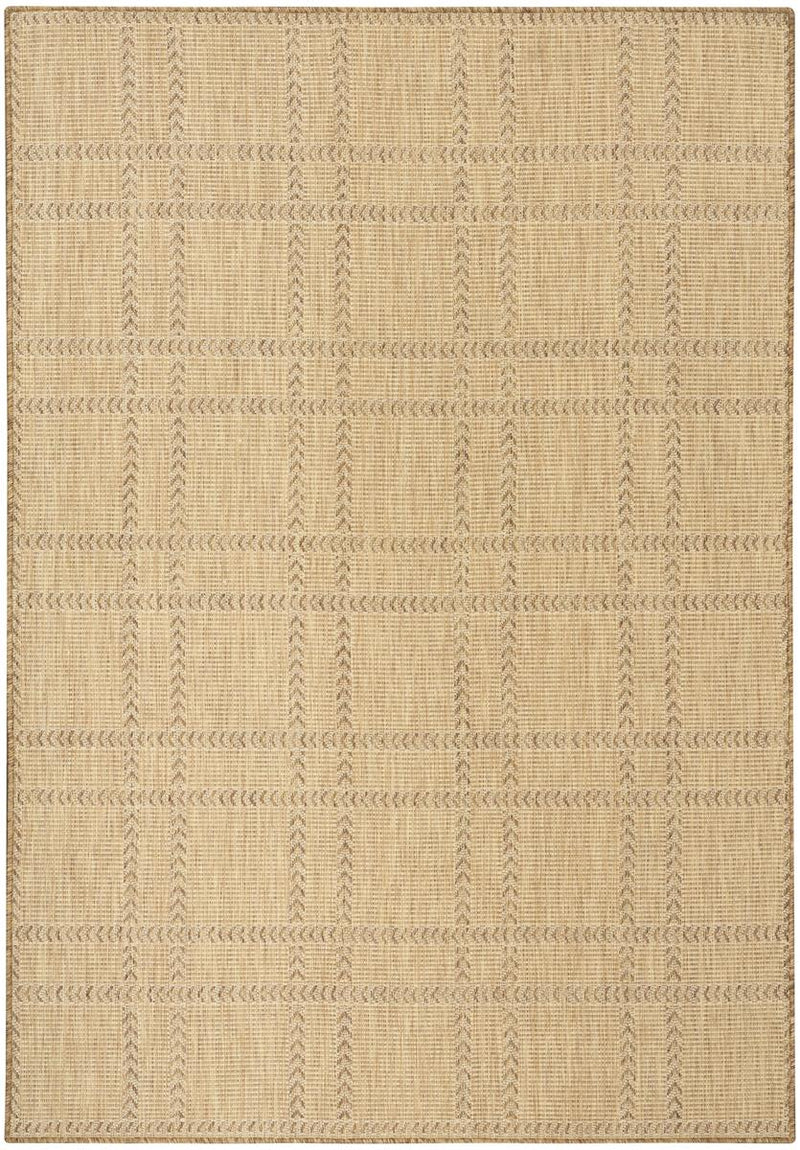 Horizon Check Natural Rug