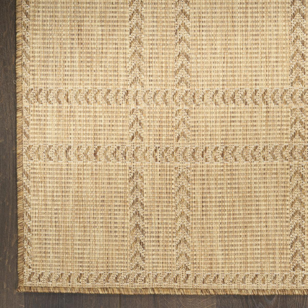 Horizon Check Natural Rug