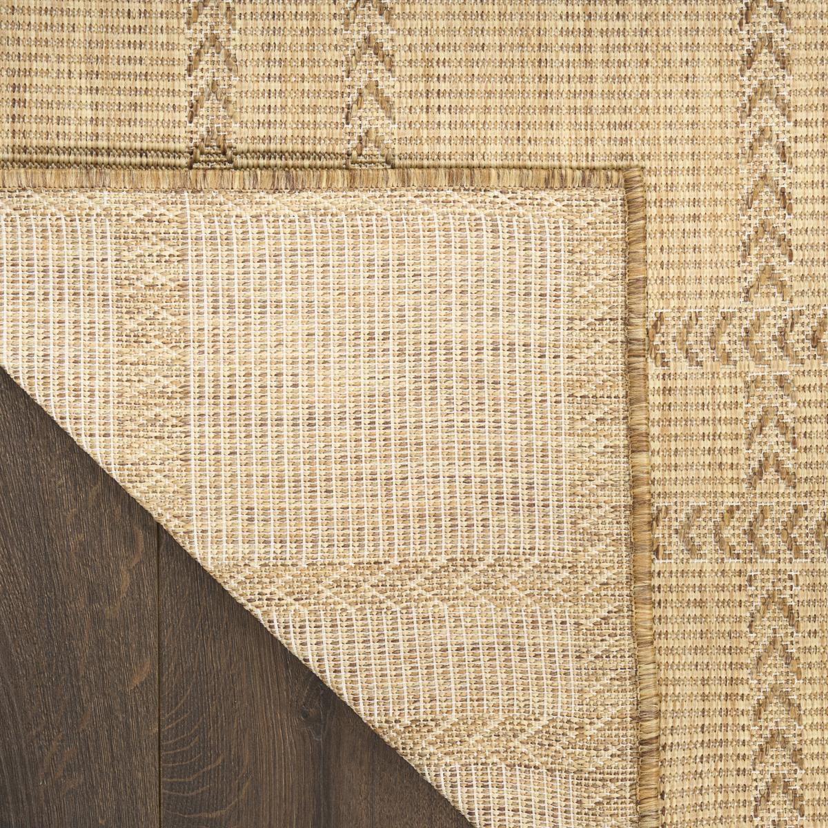 Horizon Check Natural Rug