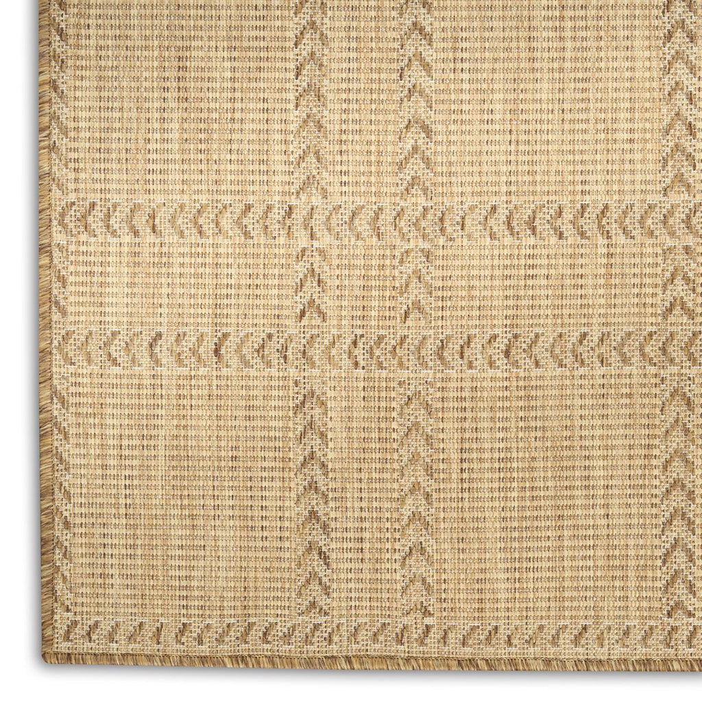 Horizon Check Natural Rug