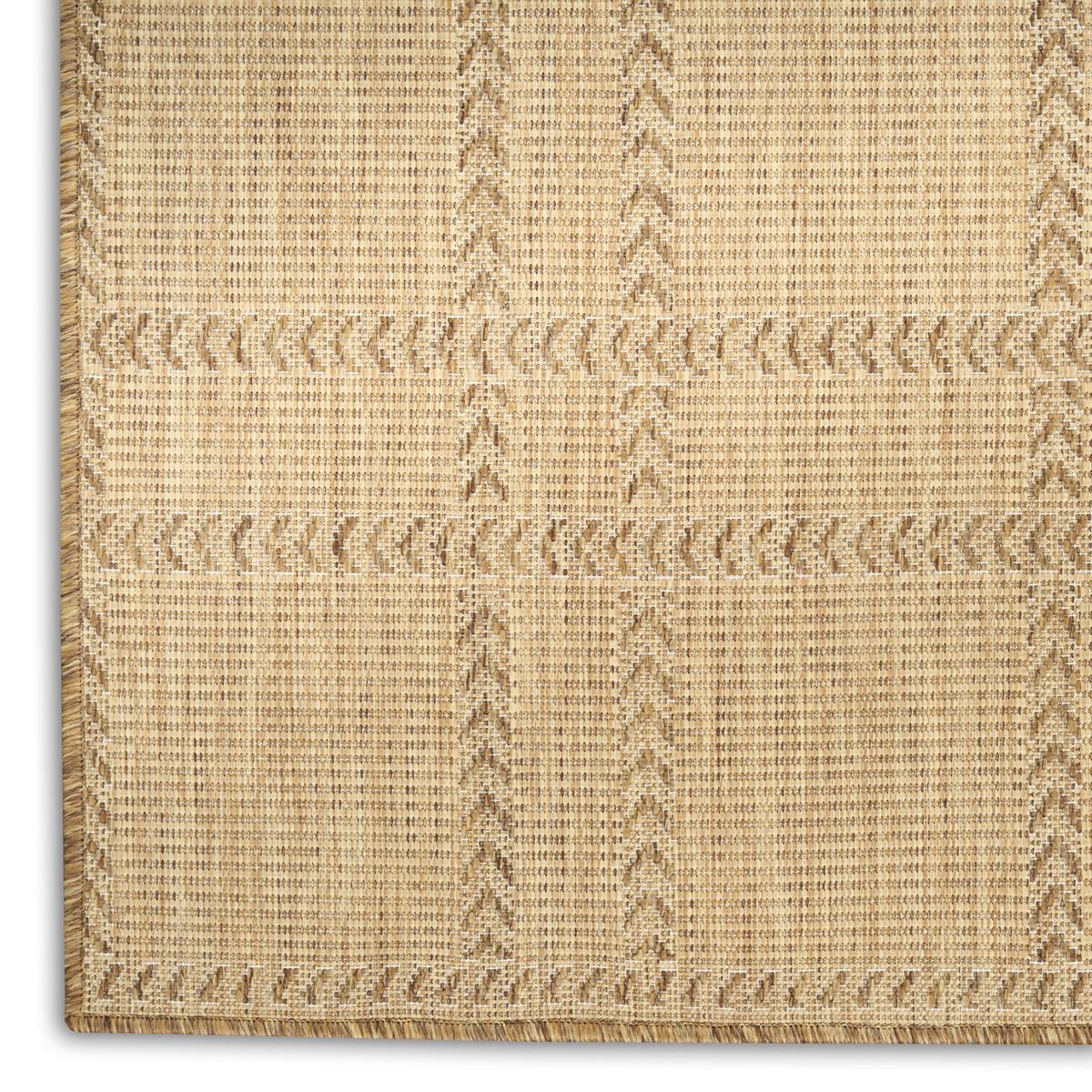 Horizon Check Natural Rug