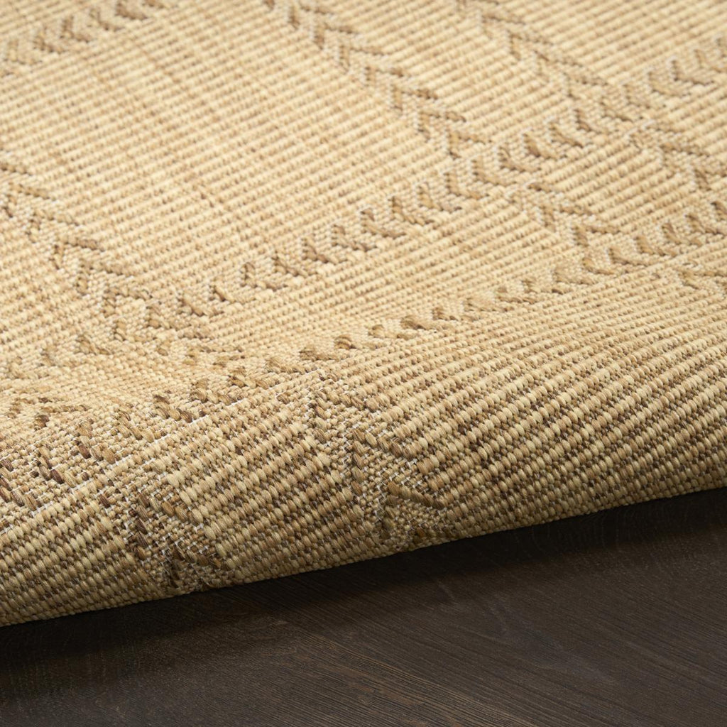 Horizon Check Natural Rug