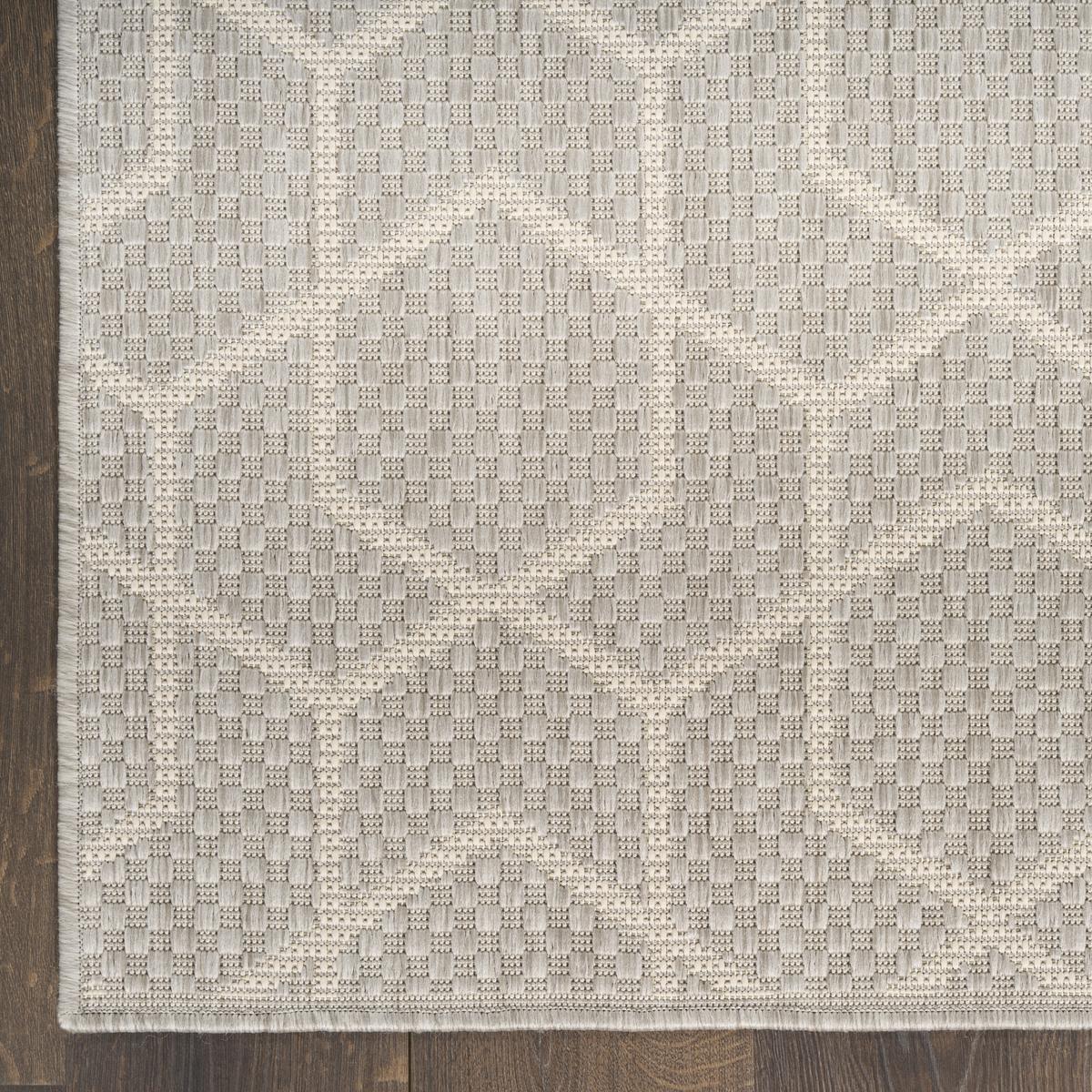 Horizon Hexagon Grey Rug