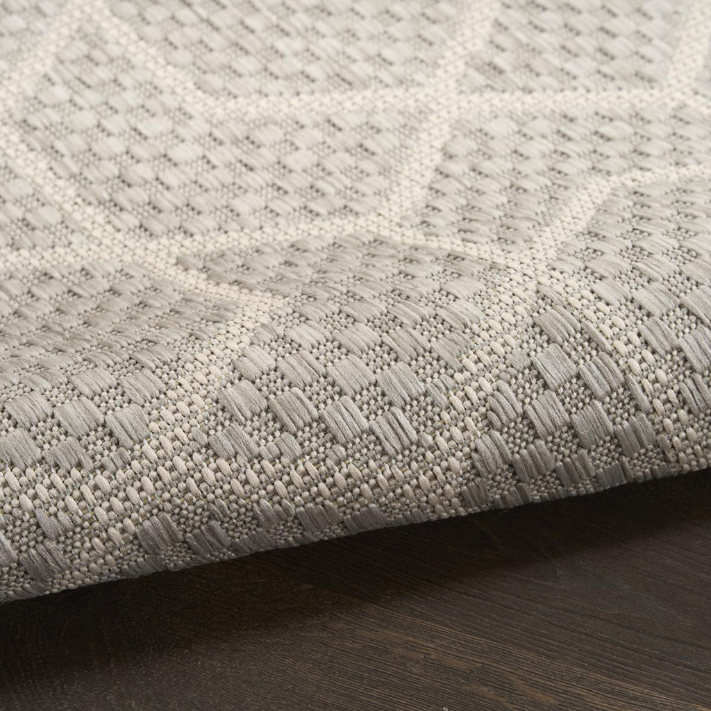 Horizon Hexagon Grey Rug