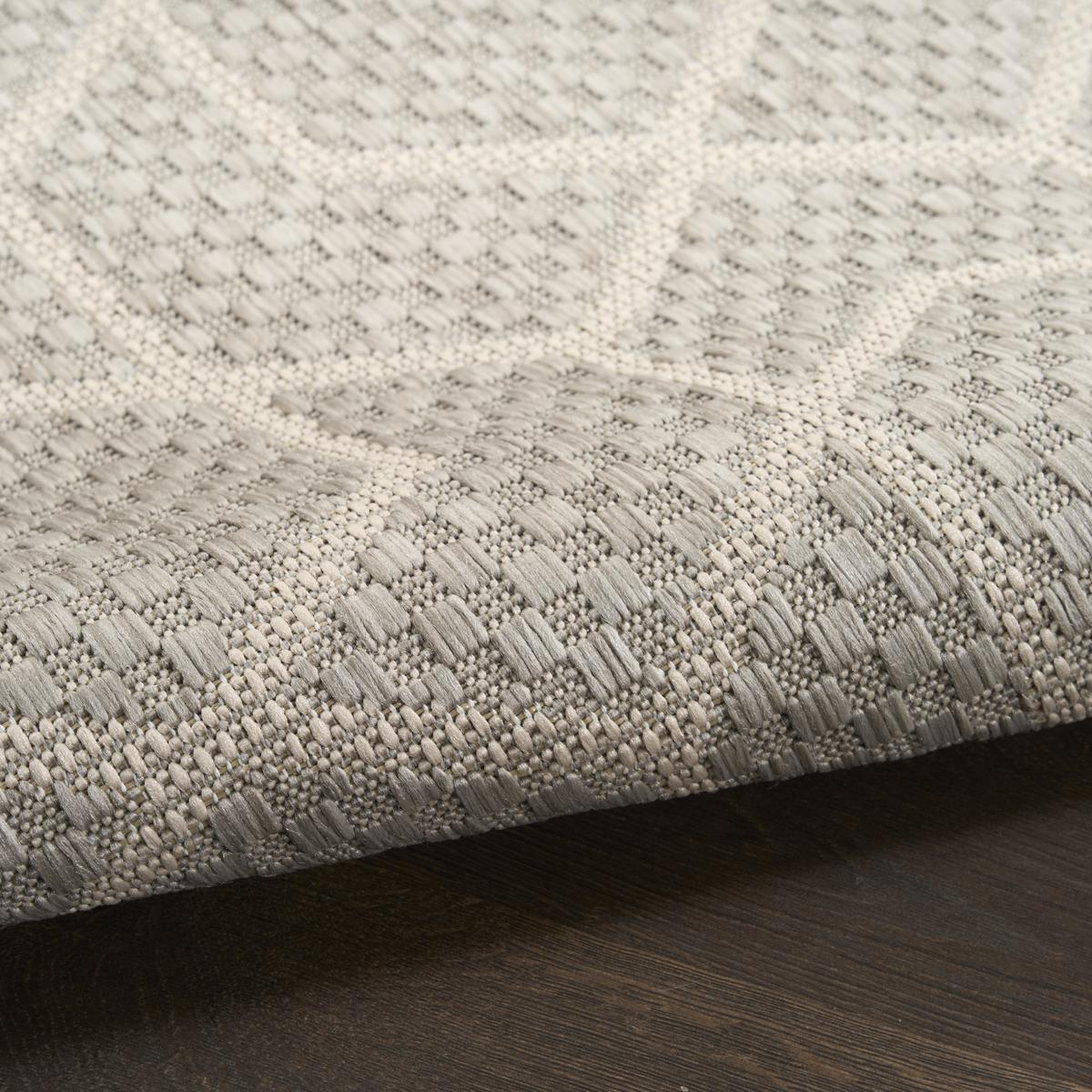 Horizon Hexagon Grey Rug