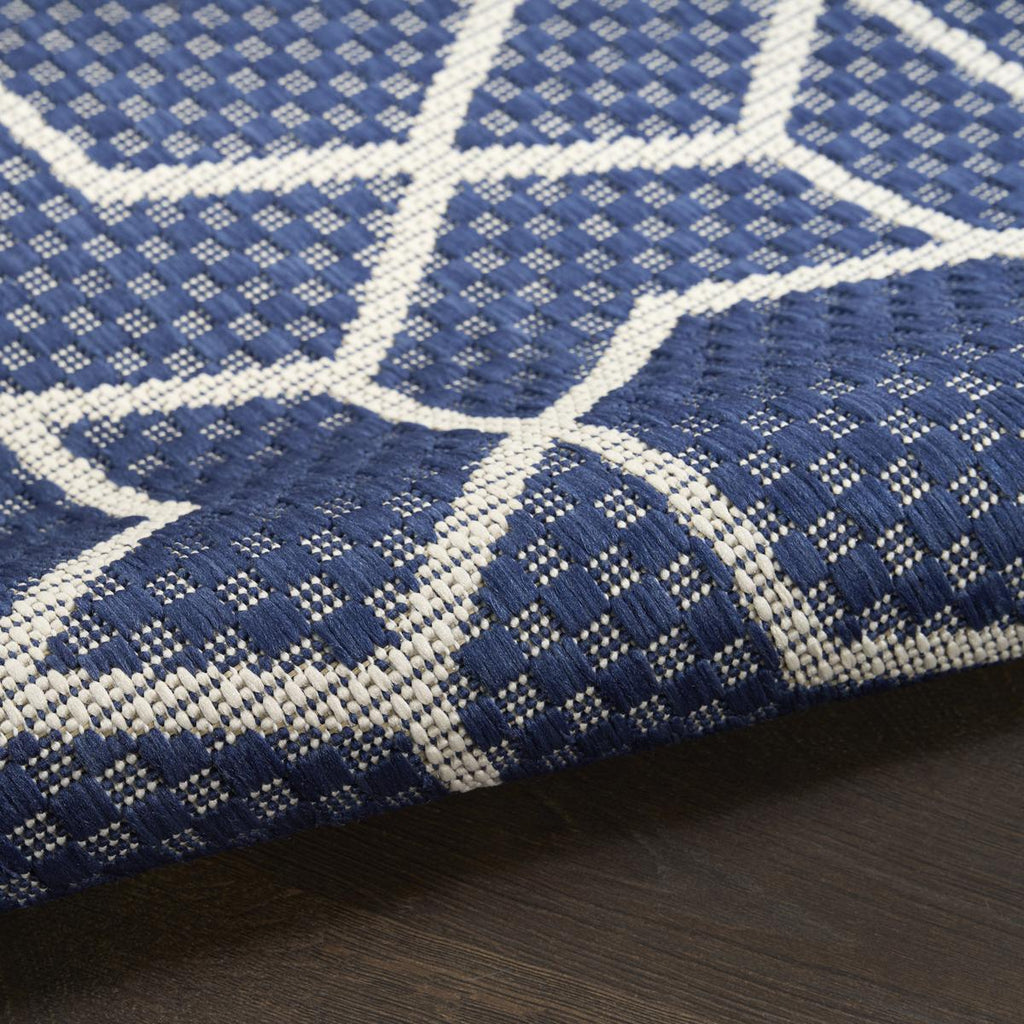 Horizon Hexagon Navy Rug