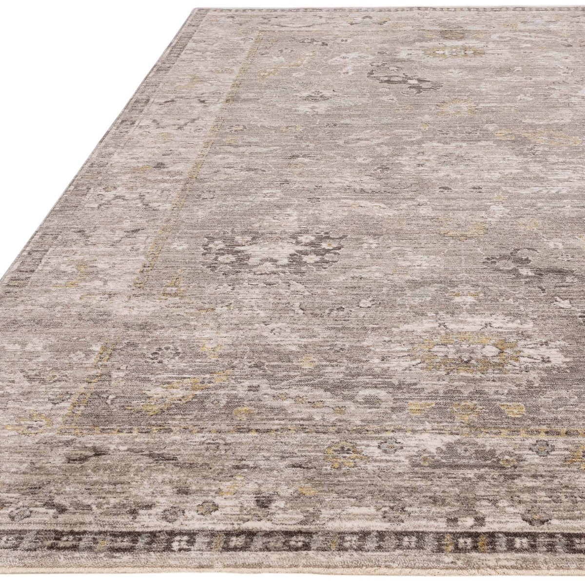 Jasper Bordered Natural Rug