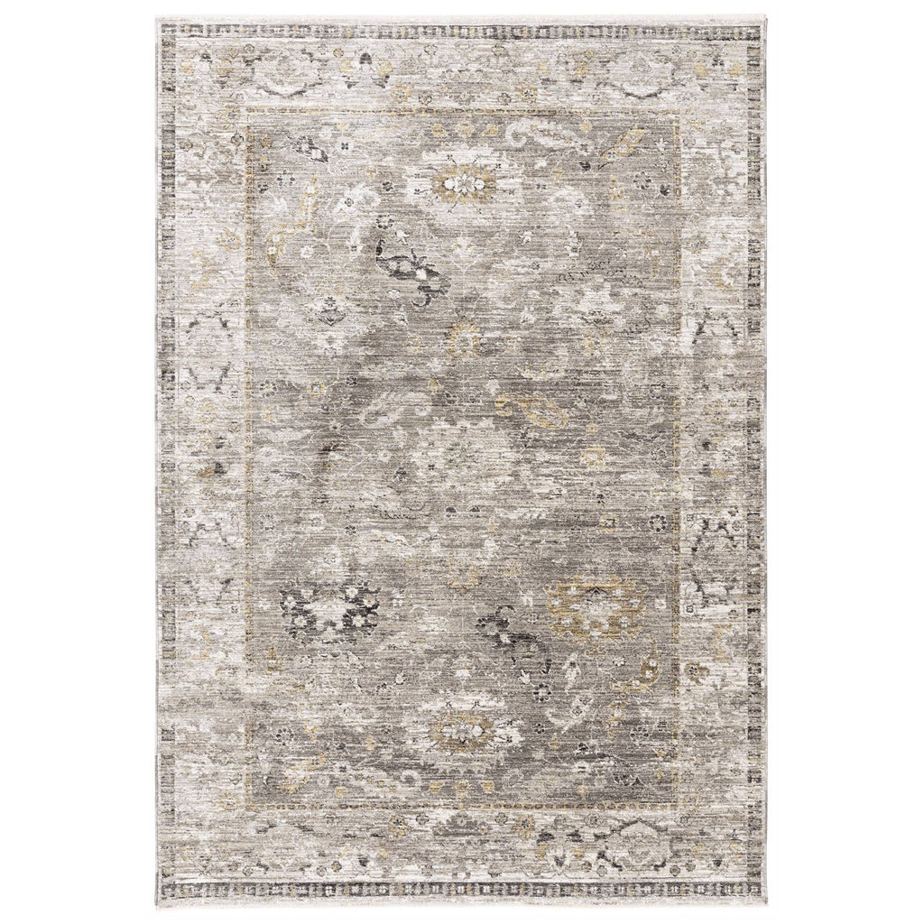 Jasper Bordered Natural Rug
