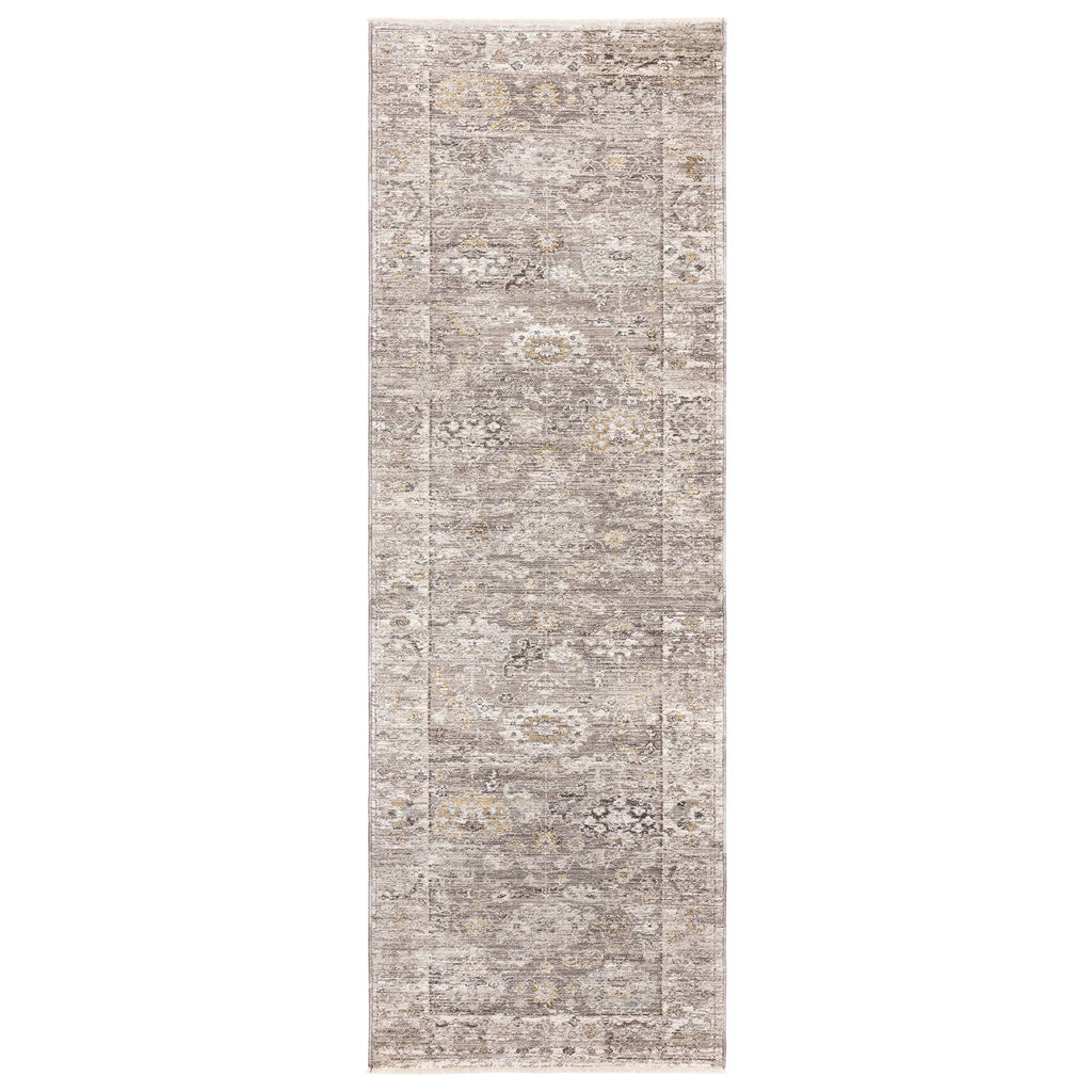 Jasper Bordered Natural Rug