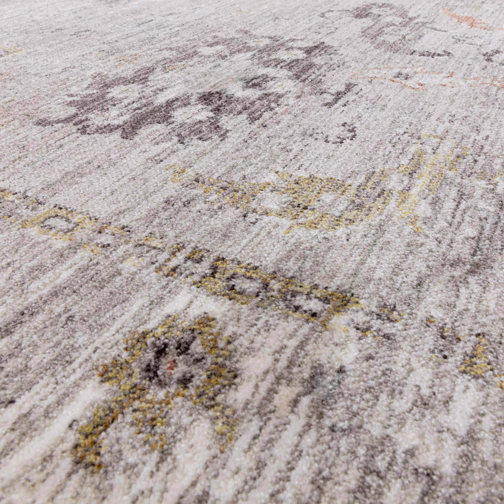 Jasper Bordered Grey Rug