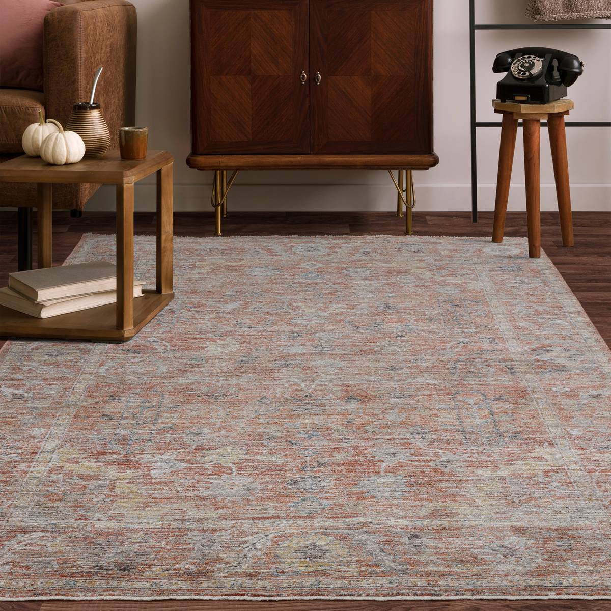 Jasper Vintage Rust Rug