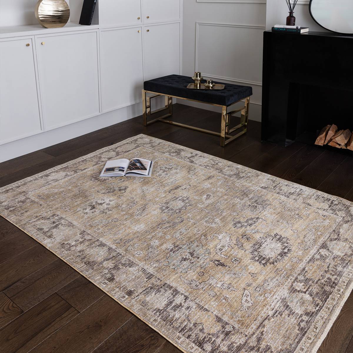 Jasper Vintage Gold Rug