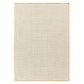 Korra Double Loop Cream Linen Rug