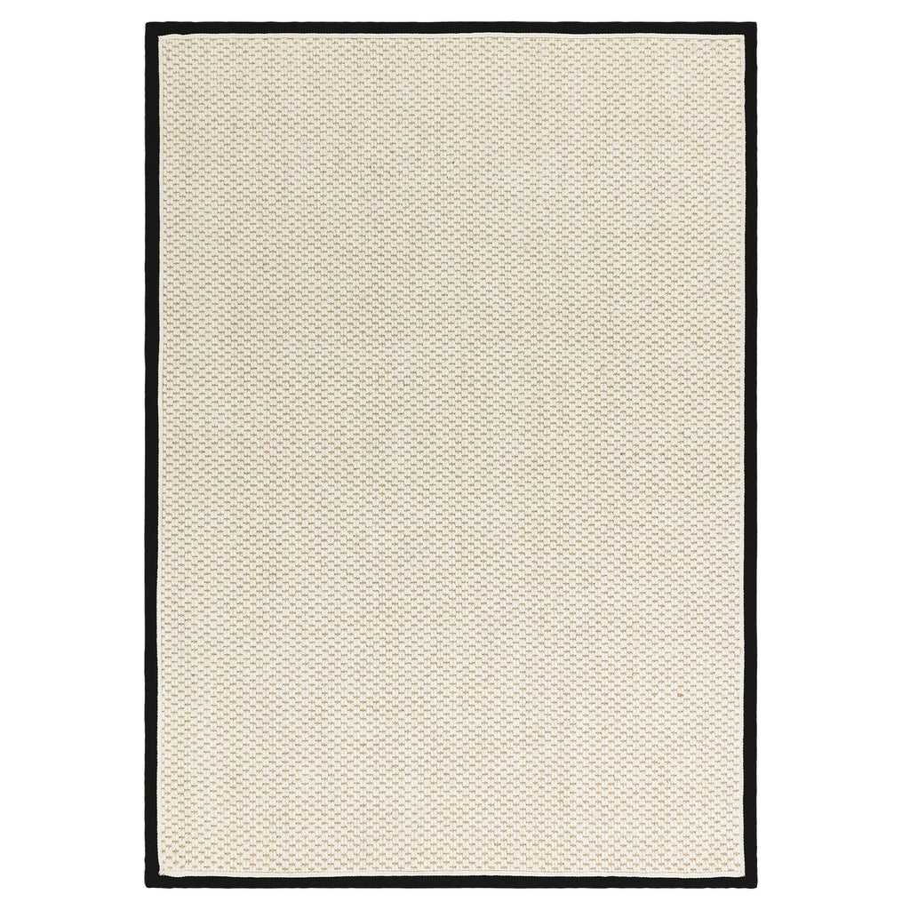 Korra Double Loop Charcoal Cream Rug