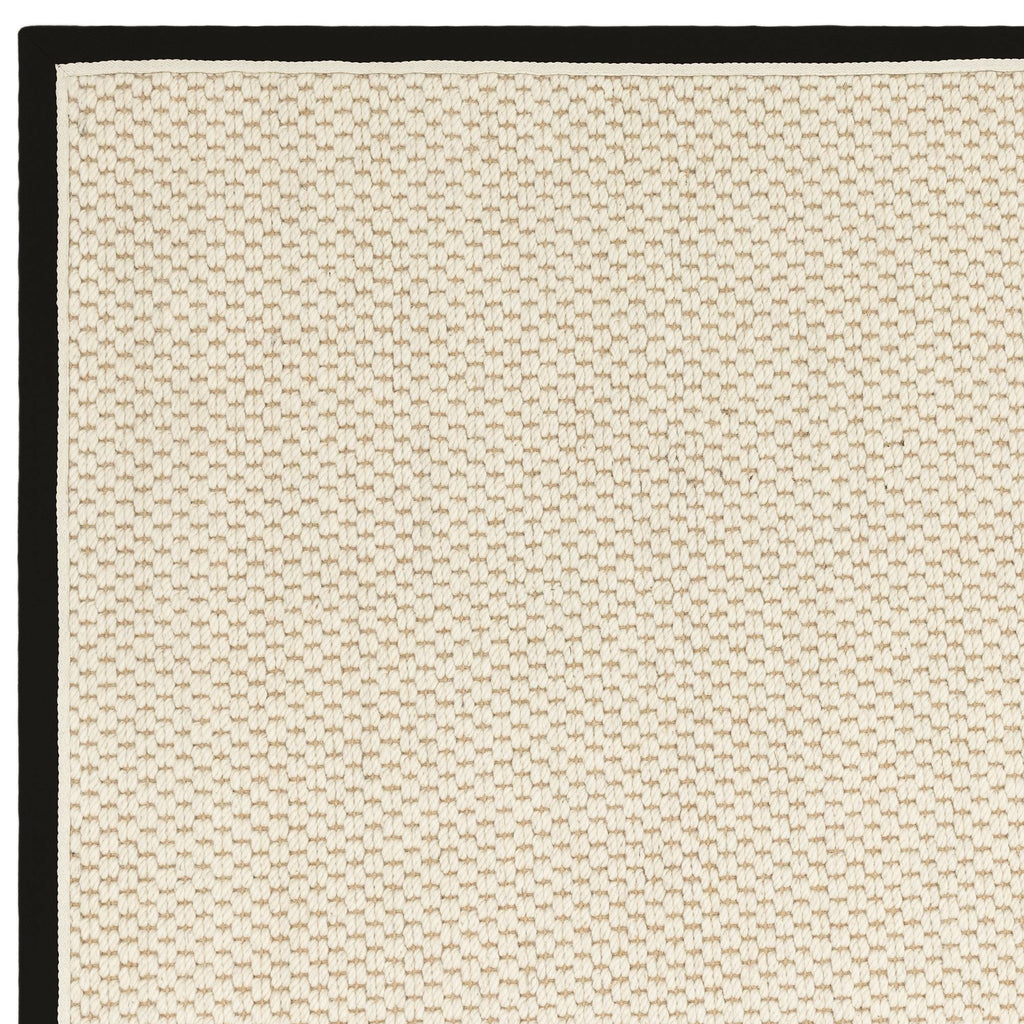 Korra Double Loop Charcoal Cream Rug