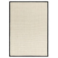 Korra Double Loop Charcoal Cream Rug