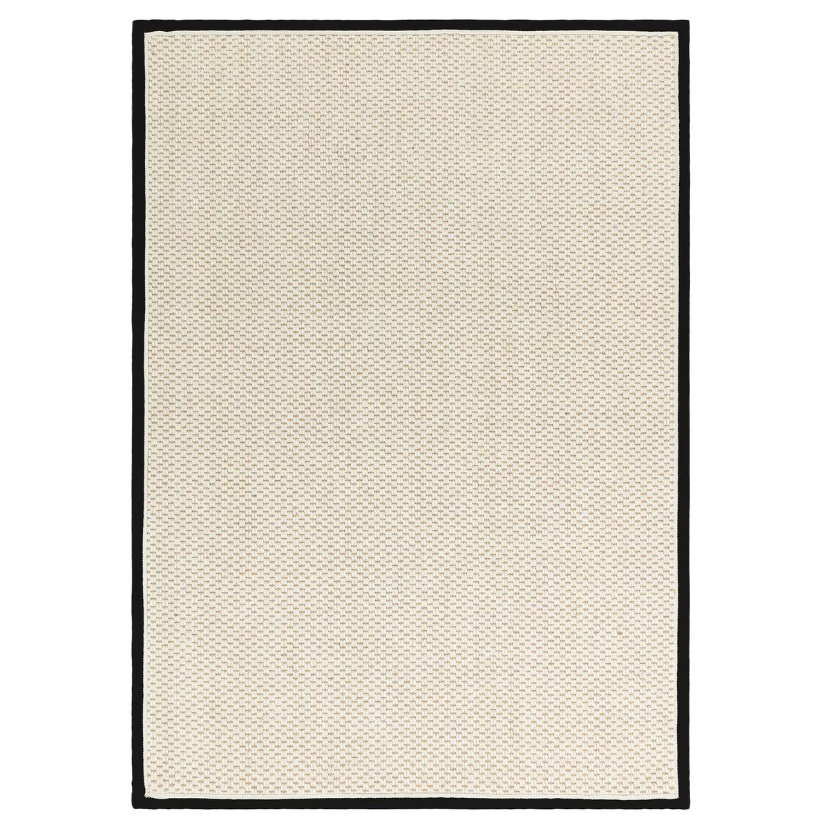Korra Double Loop Charcoal Cream Rug