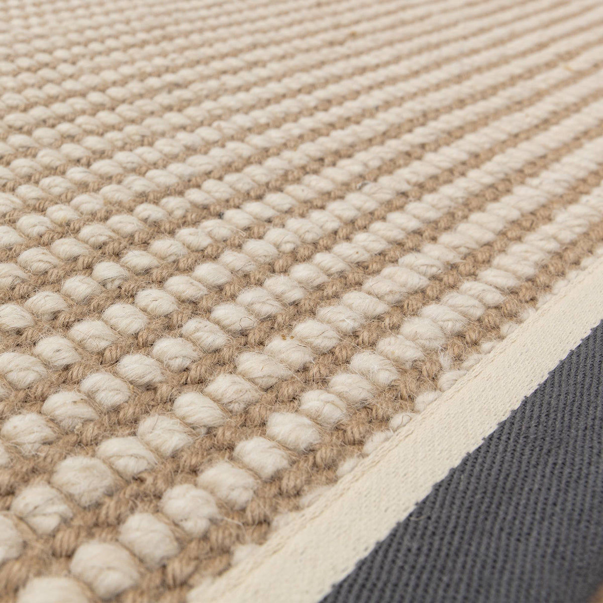 Korra Loop Slate Cream Rug
