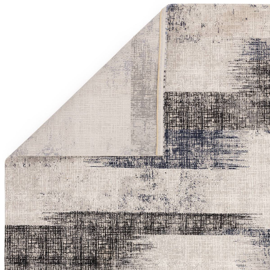 Kuza Lines Blue Rug