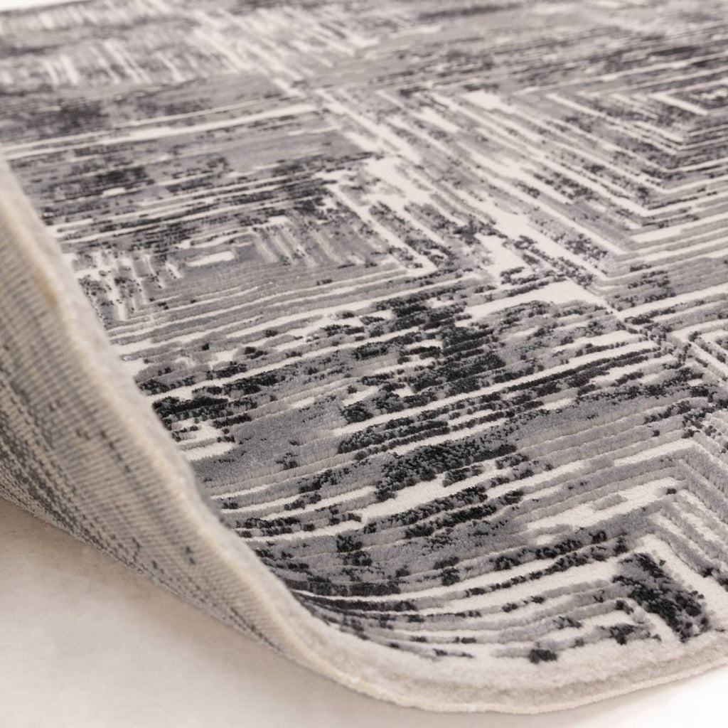 Kuza Portrait Grey Rug
