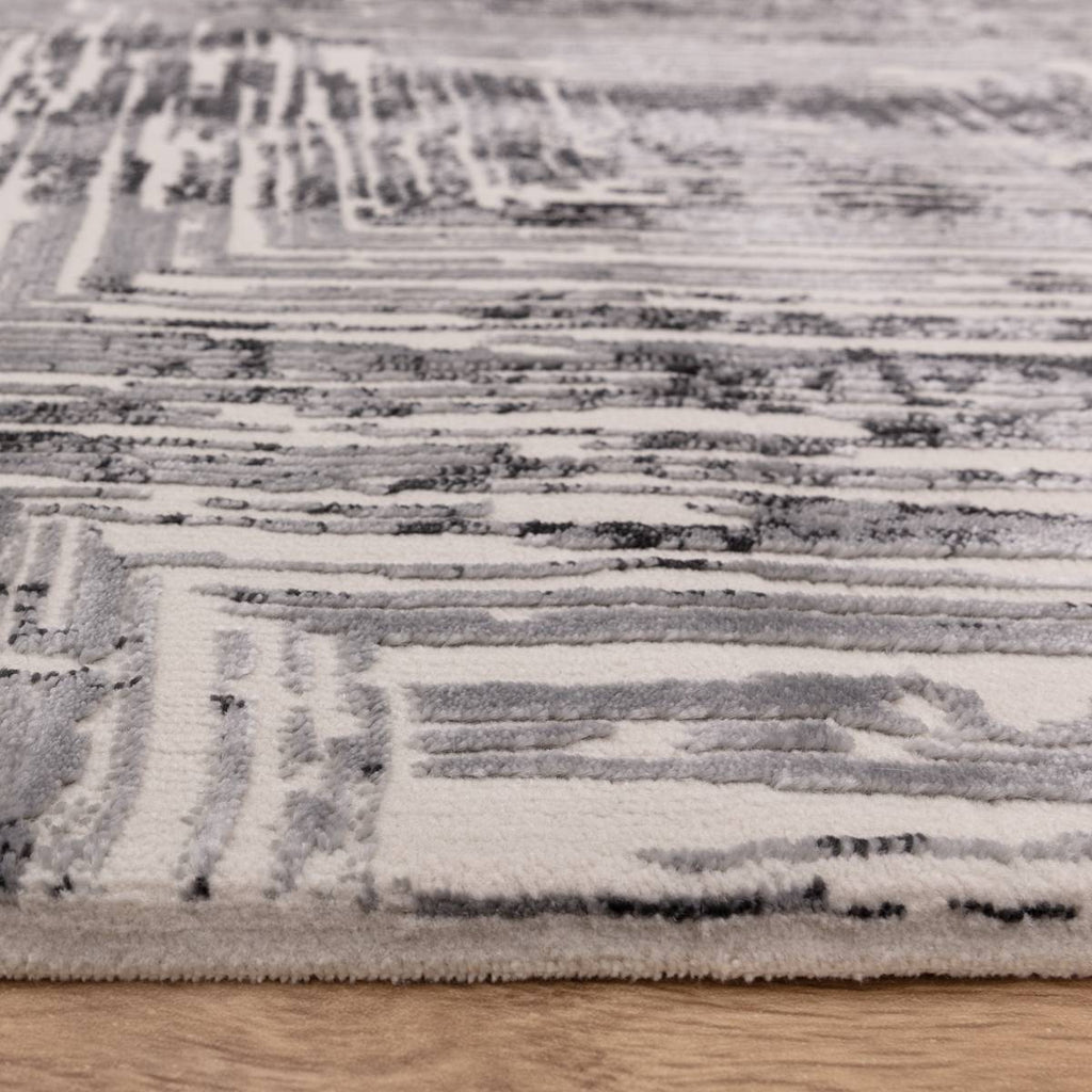 Kuza Portrait Grey Rug