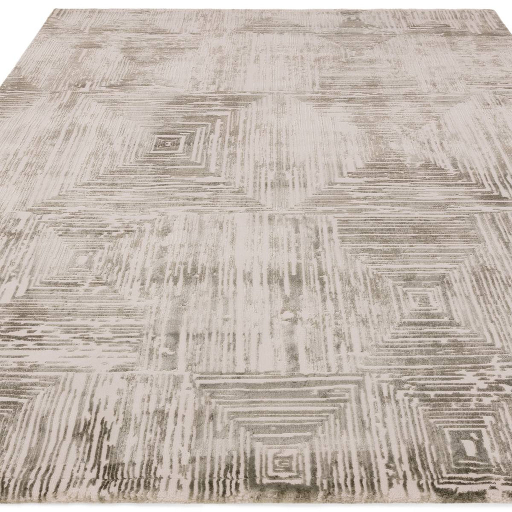 Kuza Portrait Khaki Rug